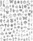 Wholesale Bulk Lots Jewelry Making Silver Charms Mixed Smooth Tibetan Silver Metal Charms Pendants DIY